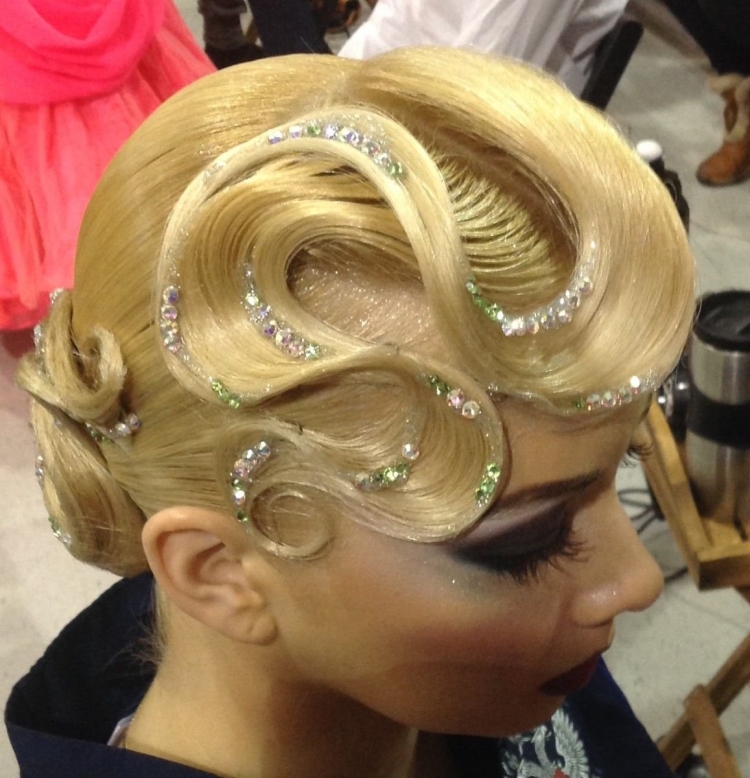 Чурсина стайл прически для бальных танцев