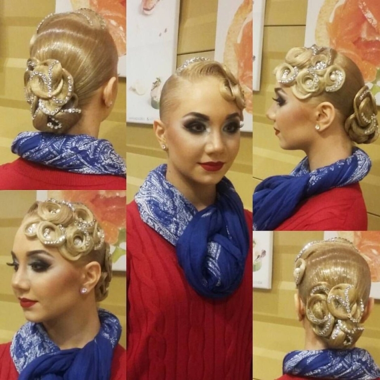 Бальные прически для европейской