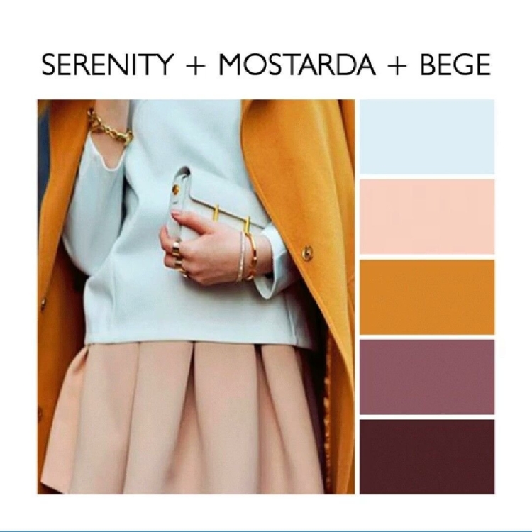 Палитра сочетания цветов в одежде