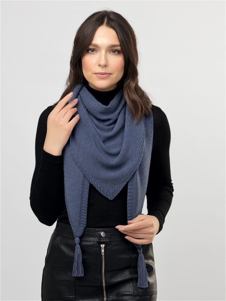 Трикотажный шарф