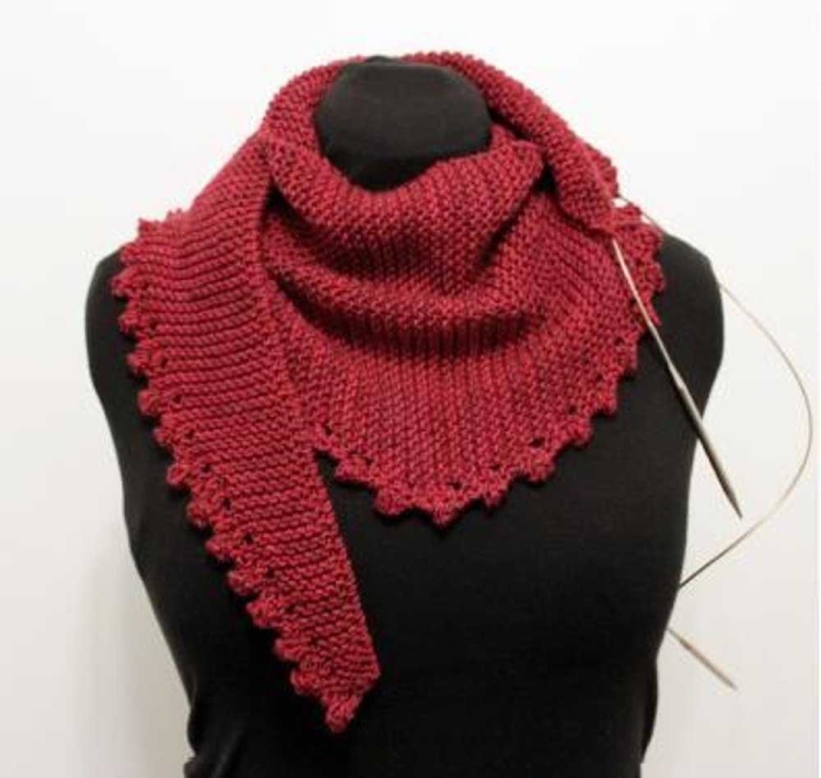 Бактус платочная вязка