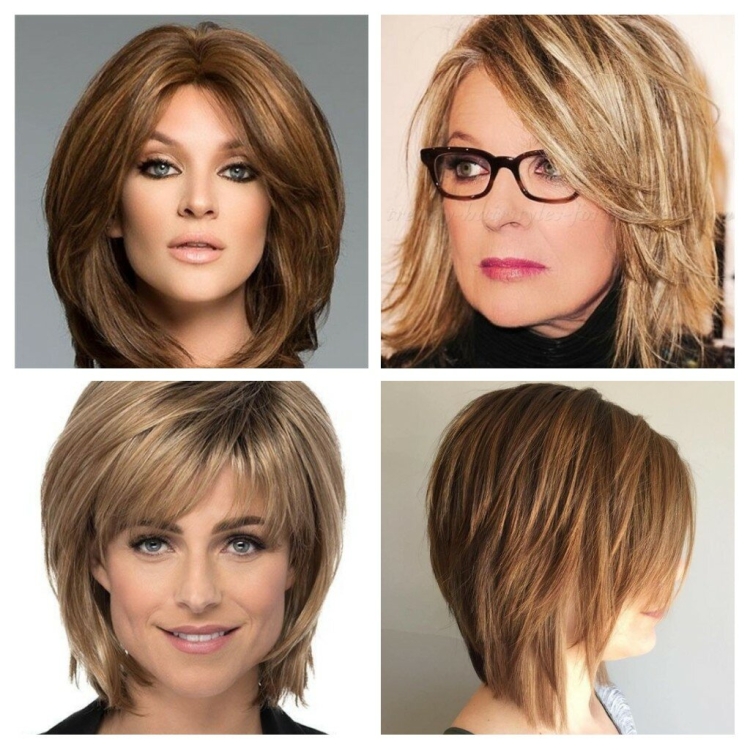 Каскад стрижка на средние 2022