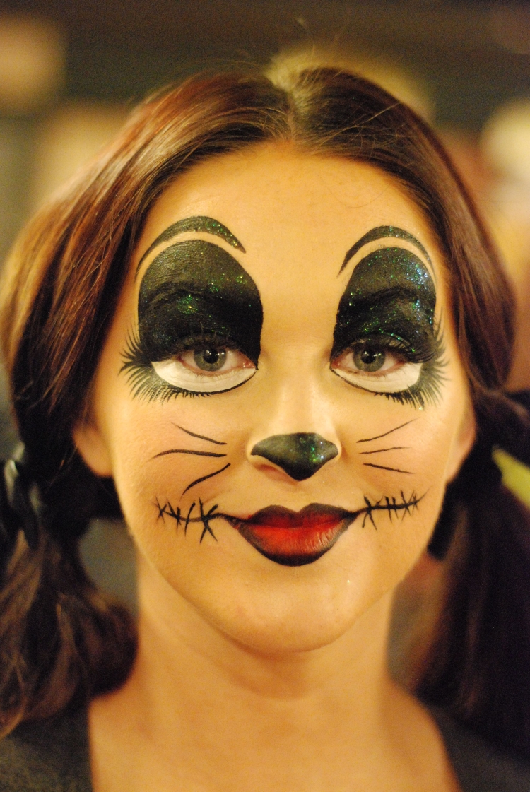 Аквагрим мышь