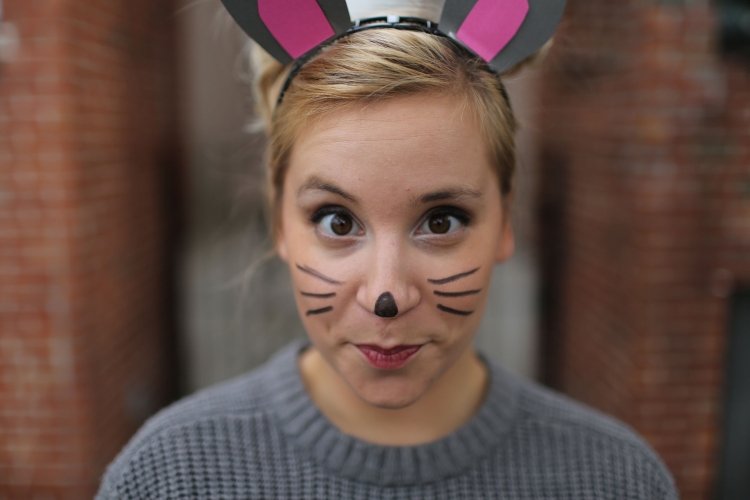 Аквагрим мышь