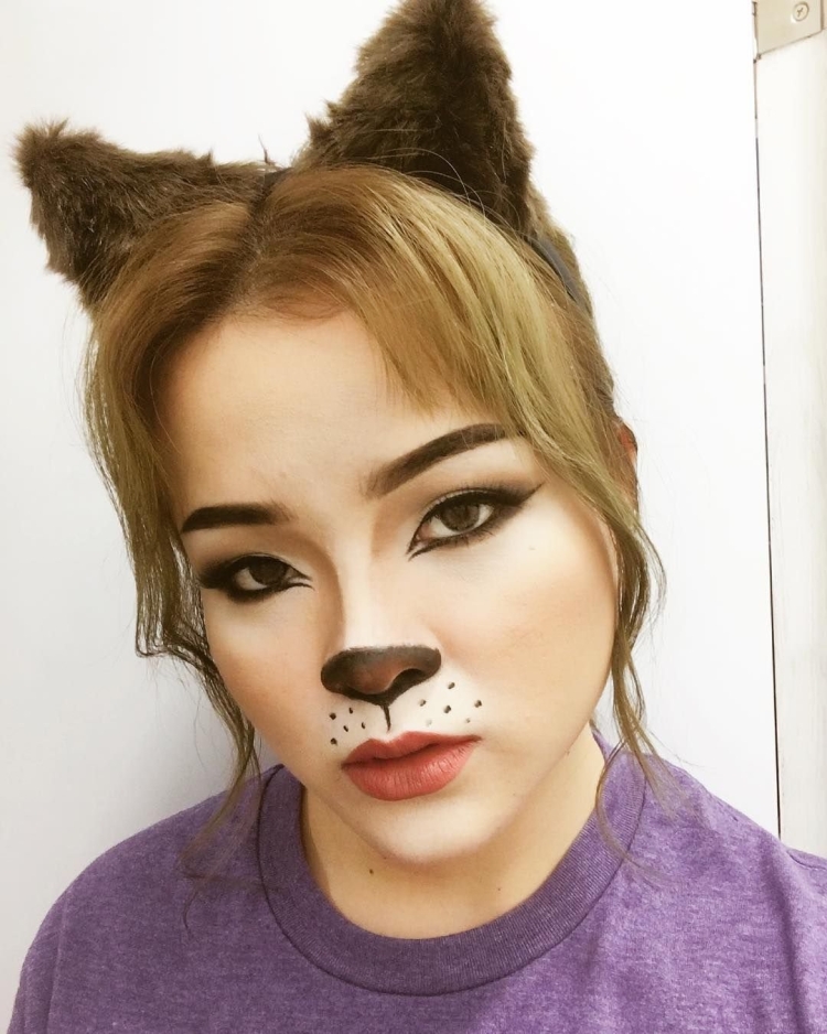 Макияж лисы