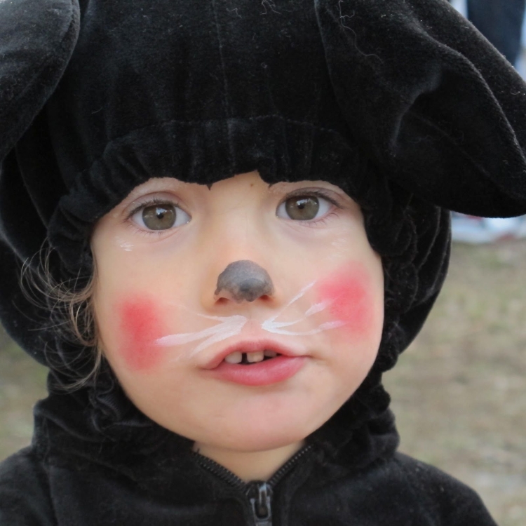 Грим медведя