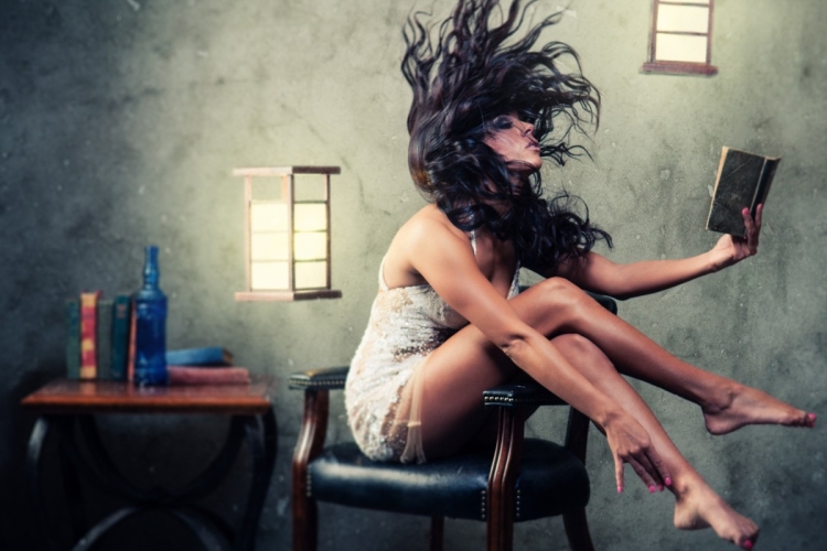 Сумасшедшая девушка