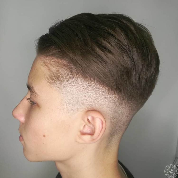 Прическа домик