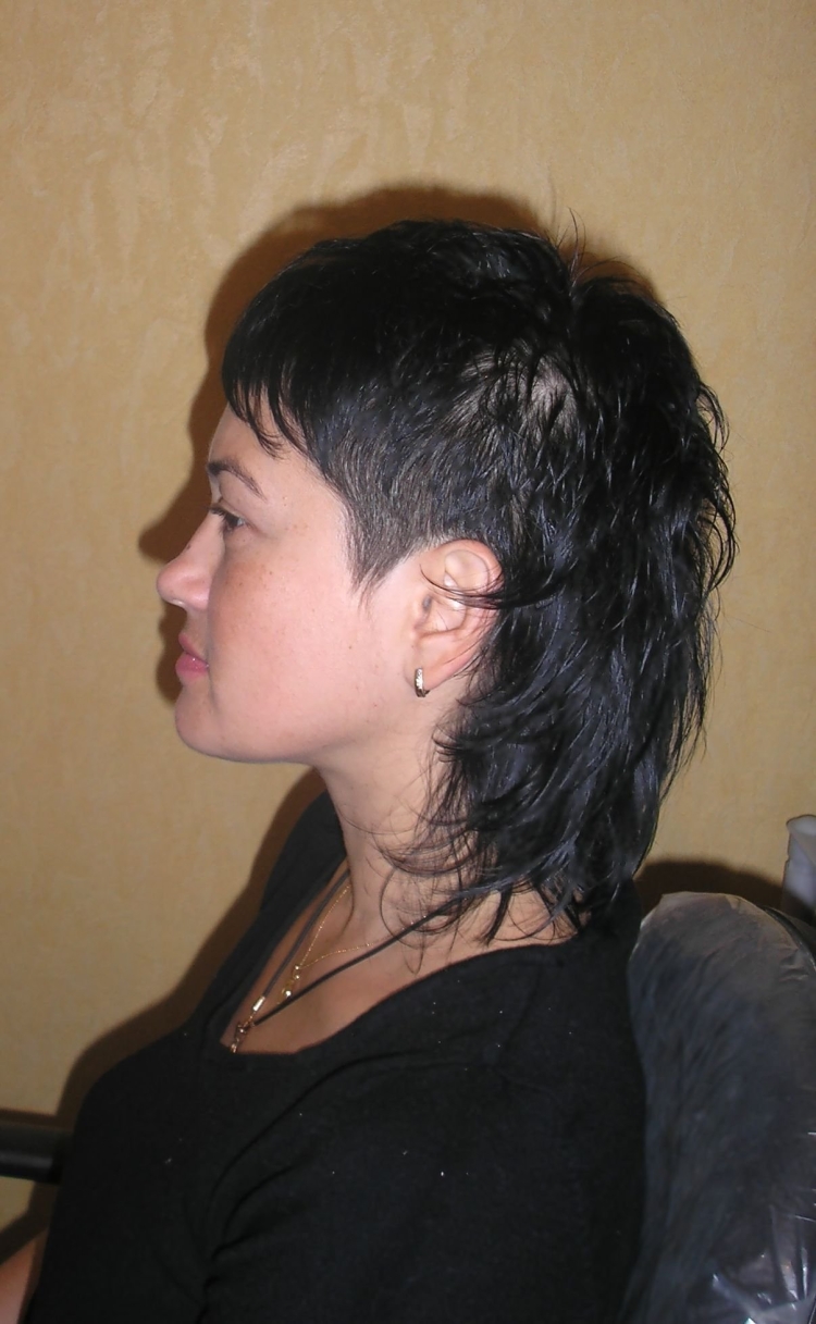 Прическа финский домик женская