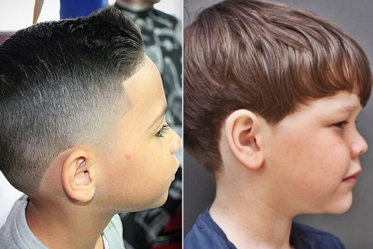 Стрижка под полубокс мальчику 3 года