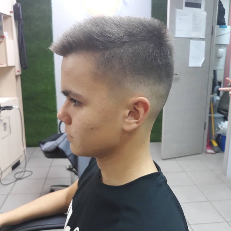 Стрижка для мальчика на жесткие волосы