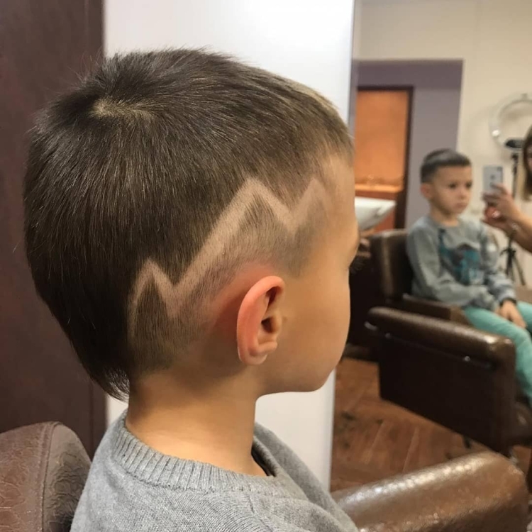 Детские креативные стрижки мальчику