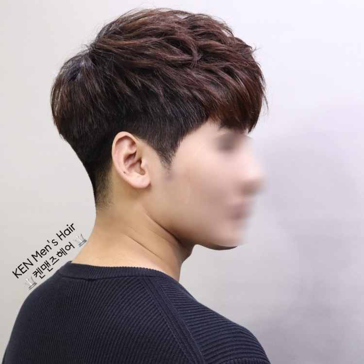 Bowl Cut стрижка мужская korean