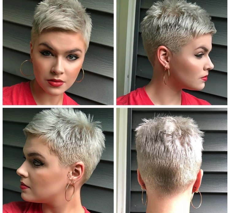 Пикси стрижка 2022 со всех сторон