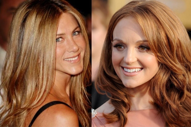 Дженнифер Лопес медовый цвет волос