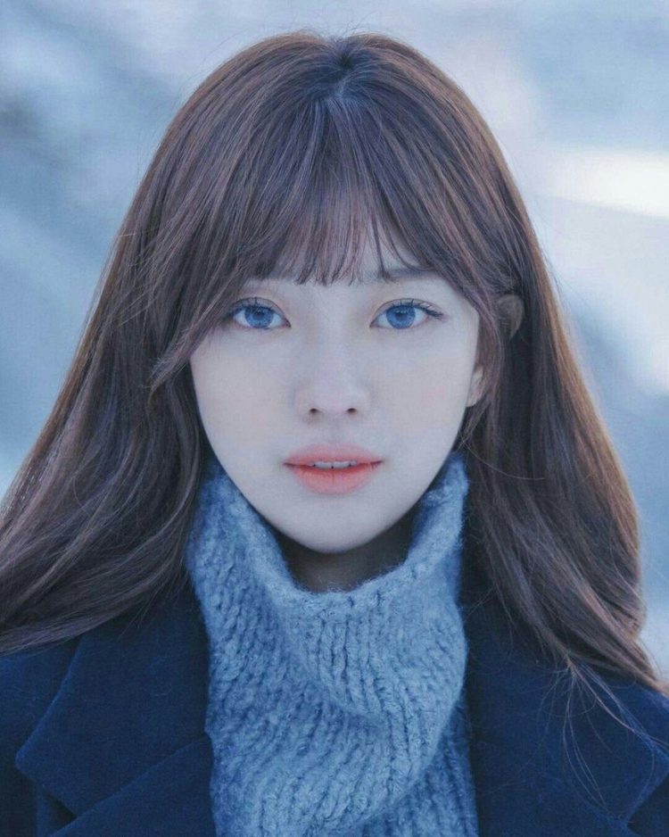 Корейская филлерованная челка