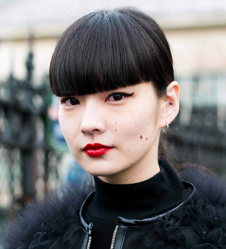 Необычные челки