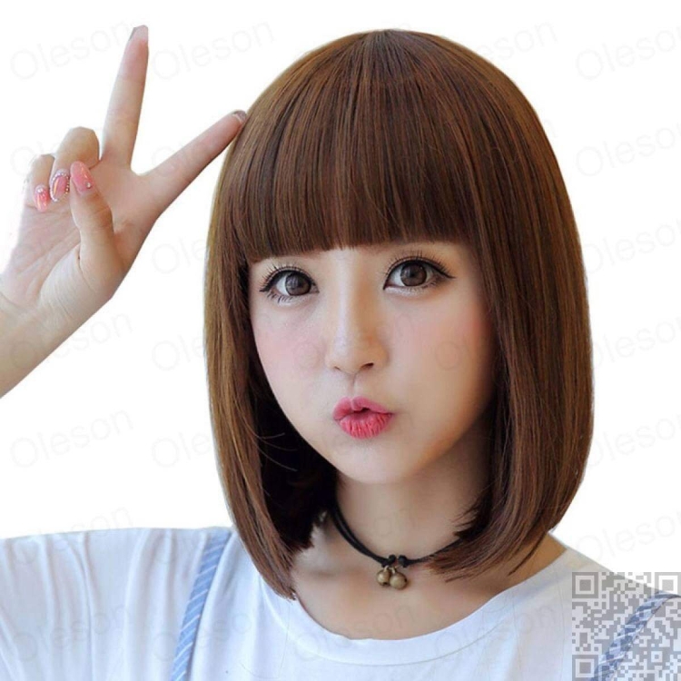 Корейки с челкой