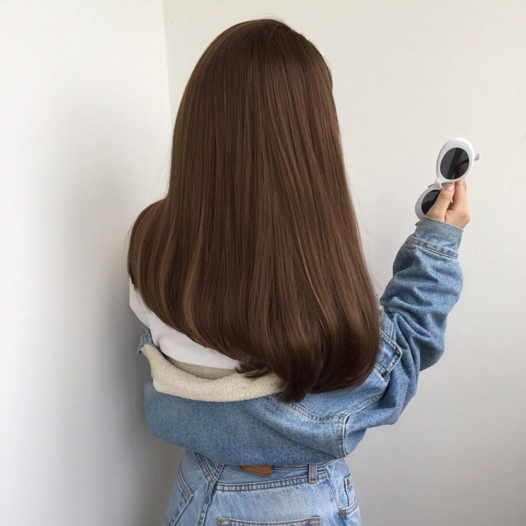 Стрижка полукругом на длинные волосы