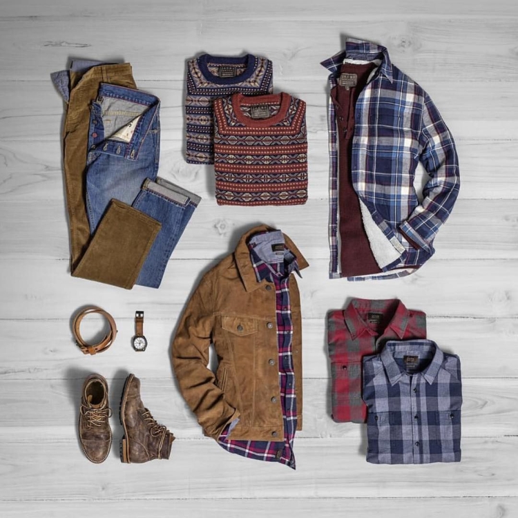Стиль лесоруба в одежде комплекты