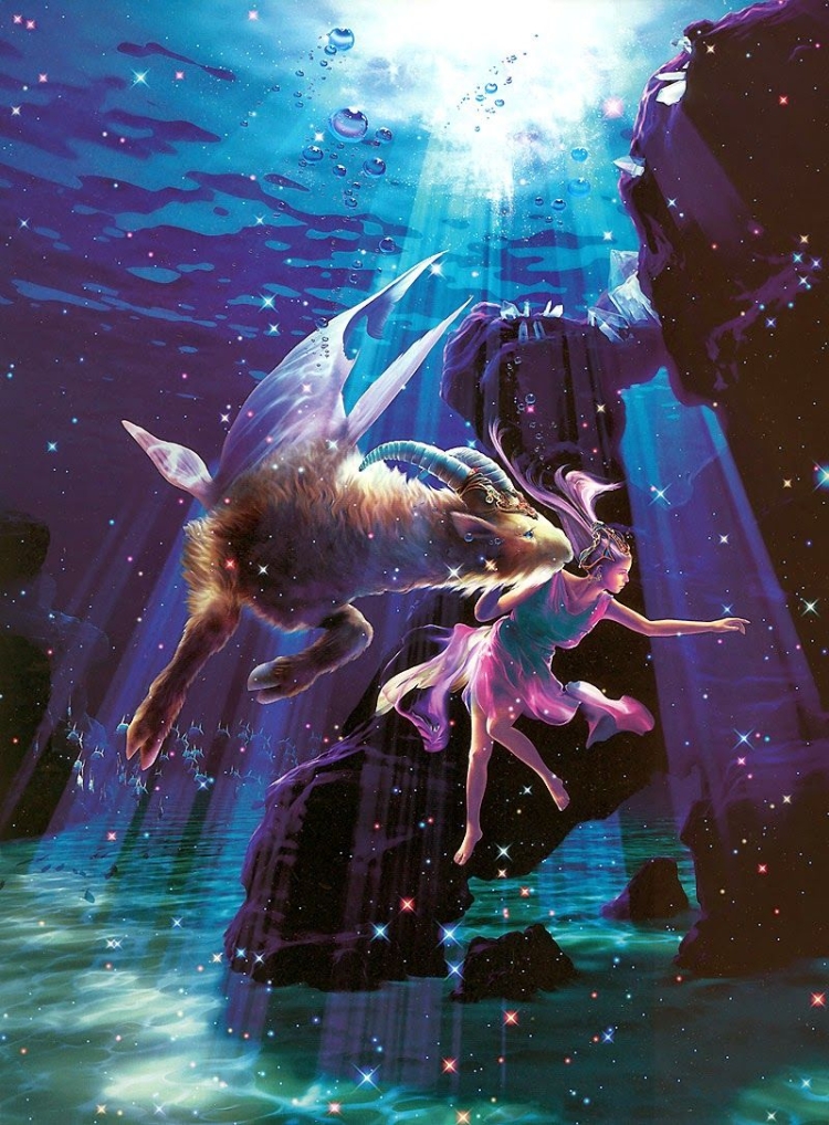 Японский художник Ютака Кагайя знаки зодиака