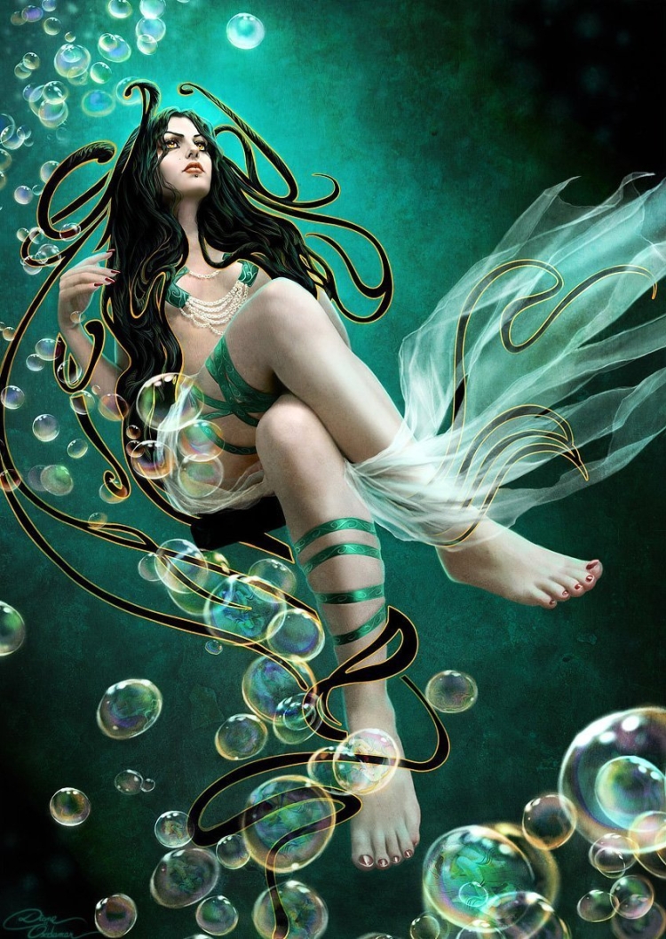 Девушка рыбы Зодиак