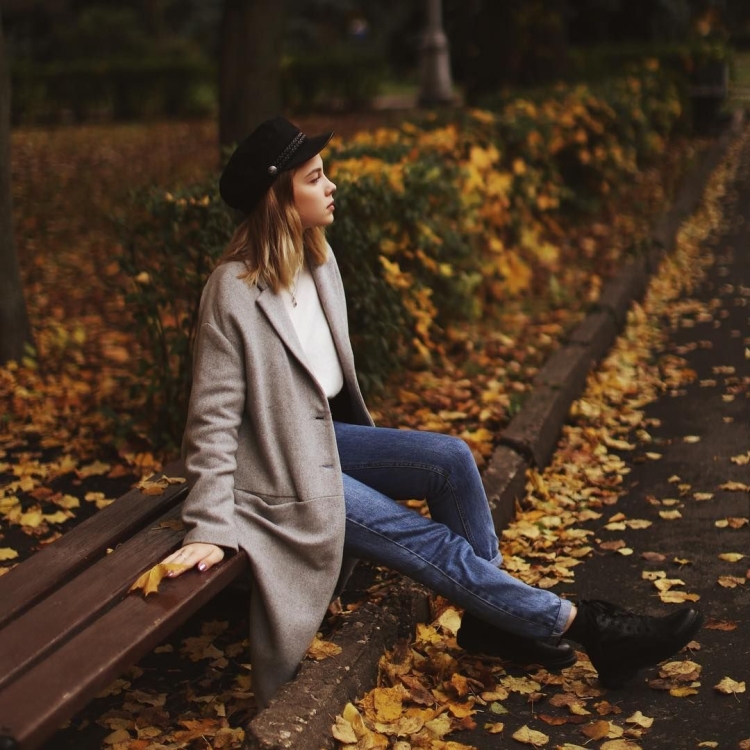 Осенняя фотосессия на улице