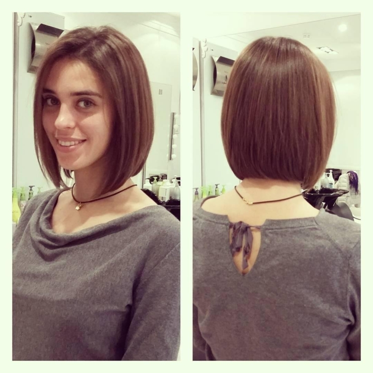 Стрижки до и после на средние волосы