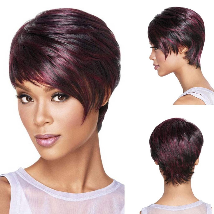 Колорирование на очень короткую стрижку