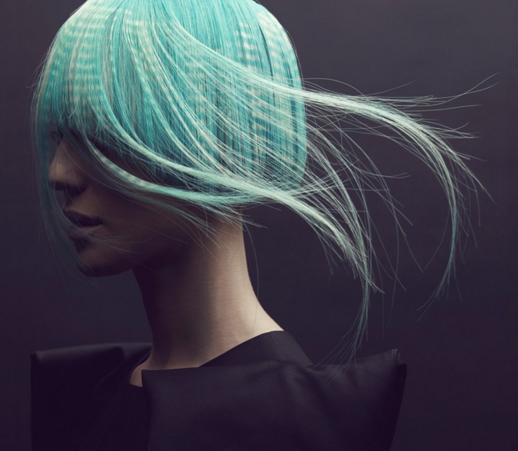 Стрижка медуза на длинные волосы