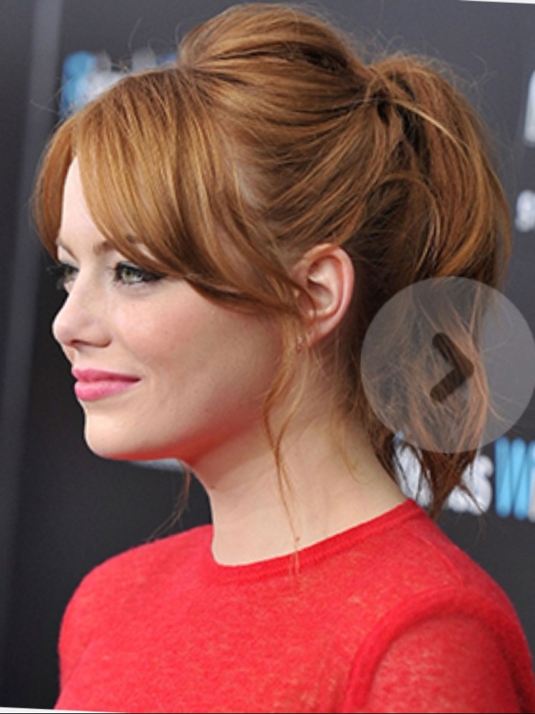 Эмма Стоун стрижка