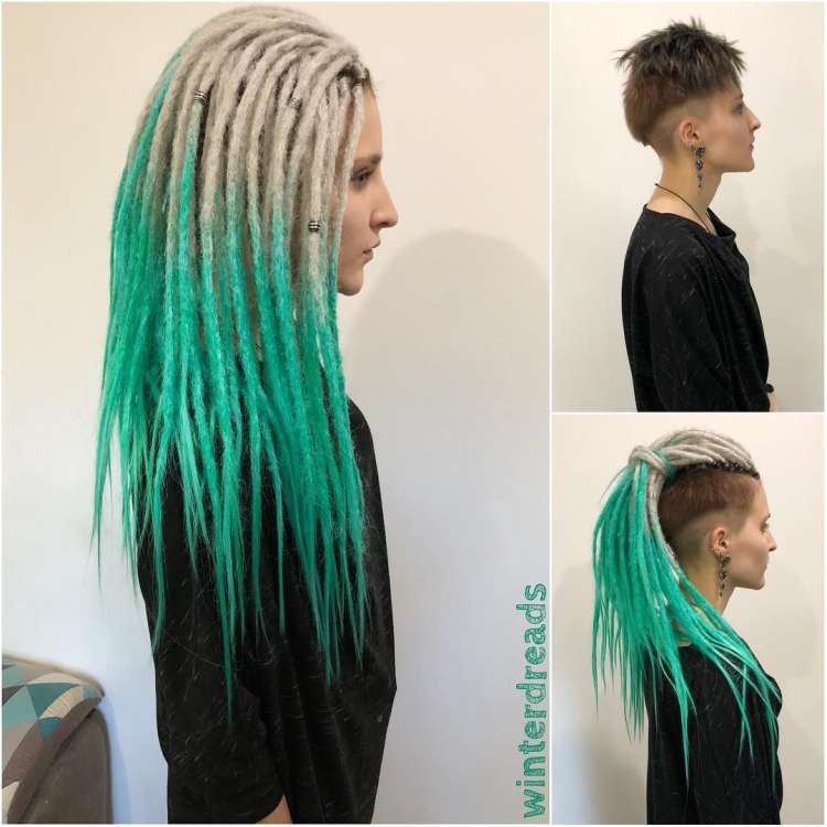 Де дреды зеленые