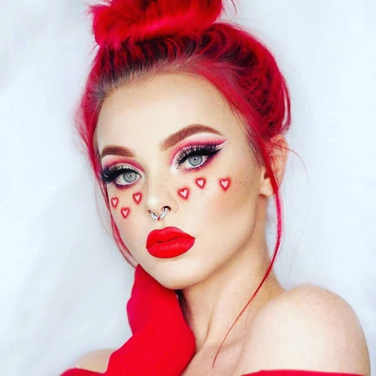 Интересный макияж для фотосессии