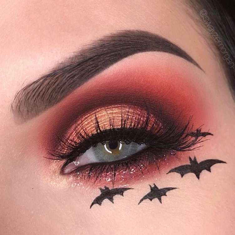 Красивый макияж на Хэллоуин