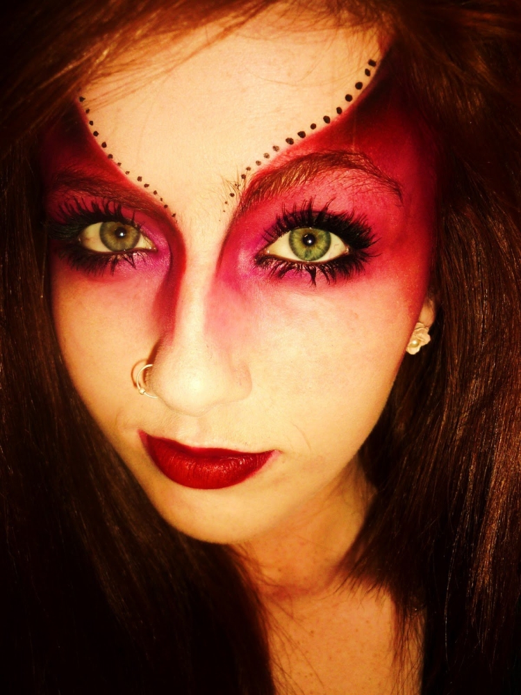 Макияж девалиц на Хэллоуин