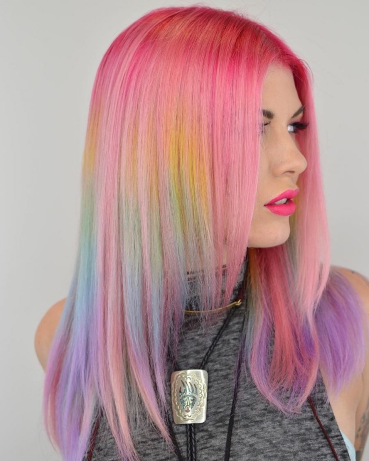 Цветное окрашивание