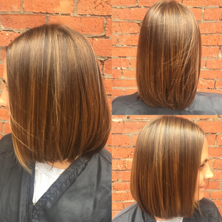 Удлиненное каре полукругом