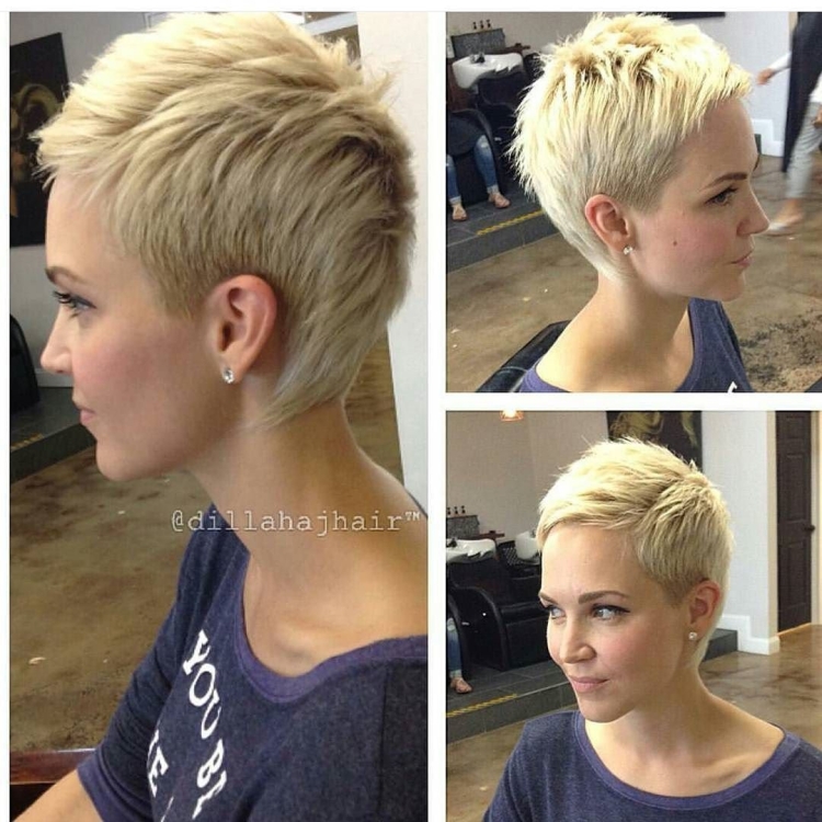 Стрижка Пикси со всех сторон