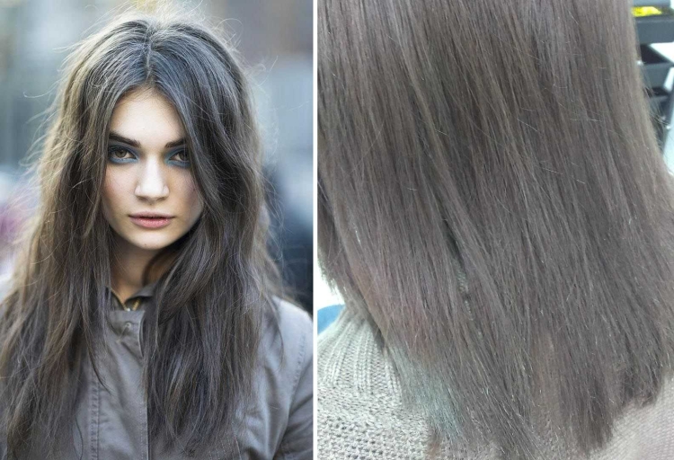 Темно русый холодный оттенок