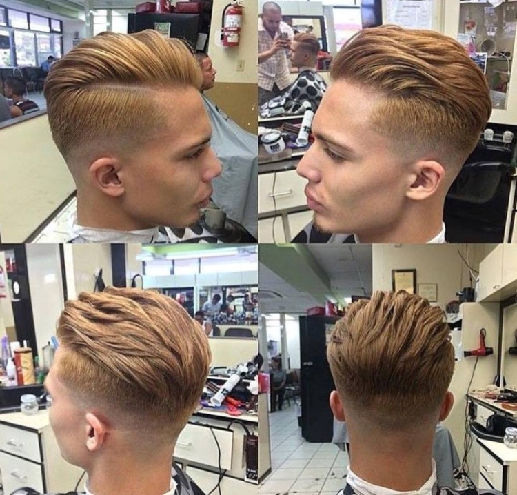 Стрижка британка андеркат