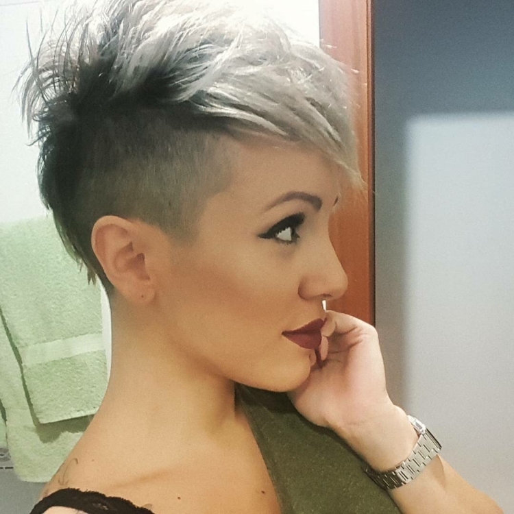 Стрижка Пикси с андеркатом