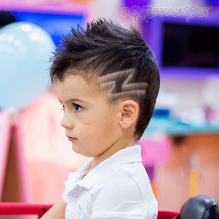 Фигурные стрижки для малышей