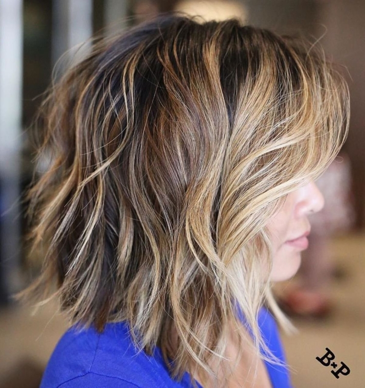 Стрижка градуированный Каскад Шегги