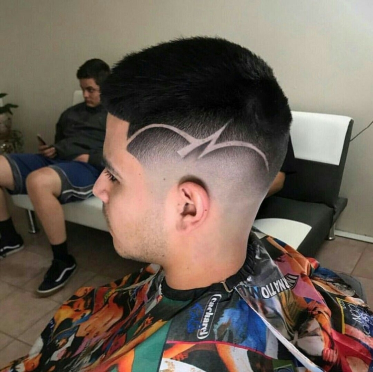 Хайр тату для мальчика