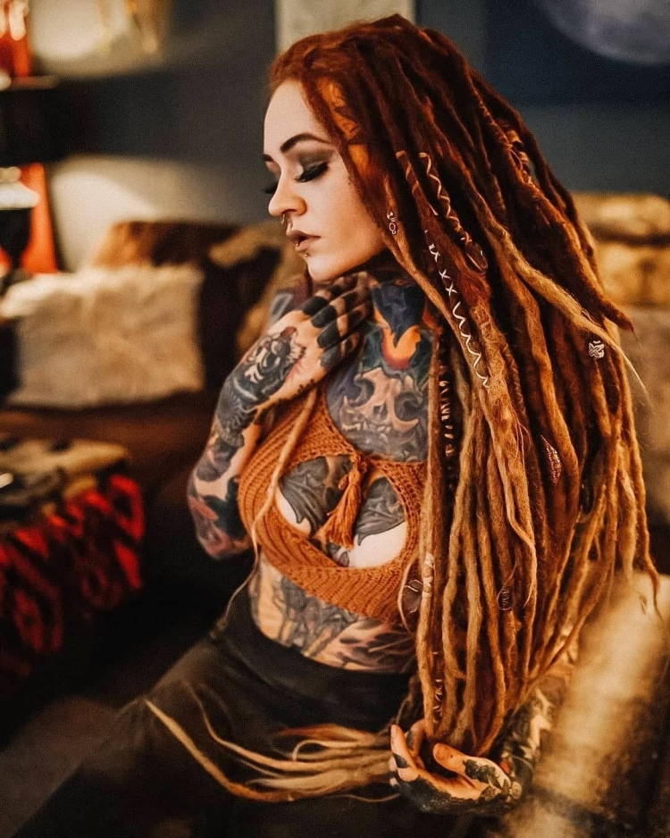 Де дреды рыжие