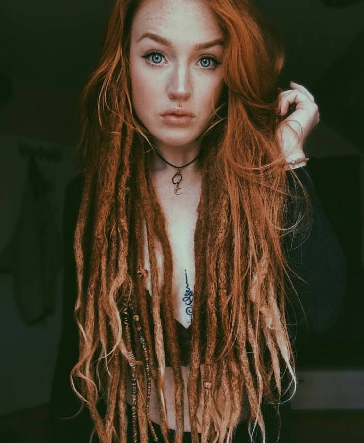 Де дреды рыжие