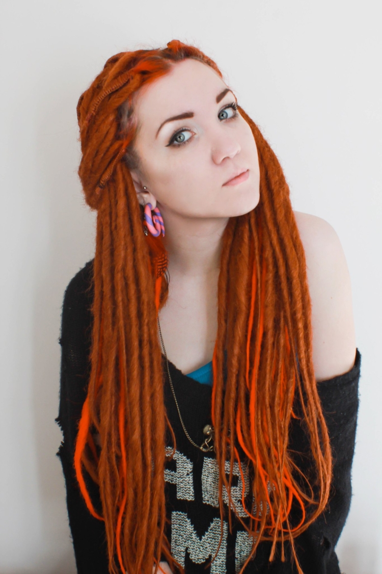 Де дреды рыжие