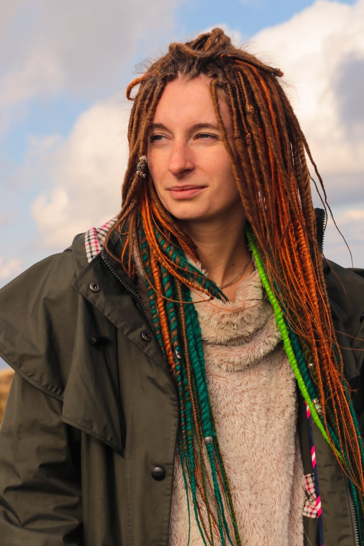 Де дреды с нитками