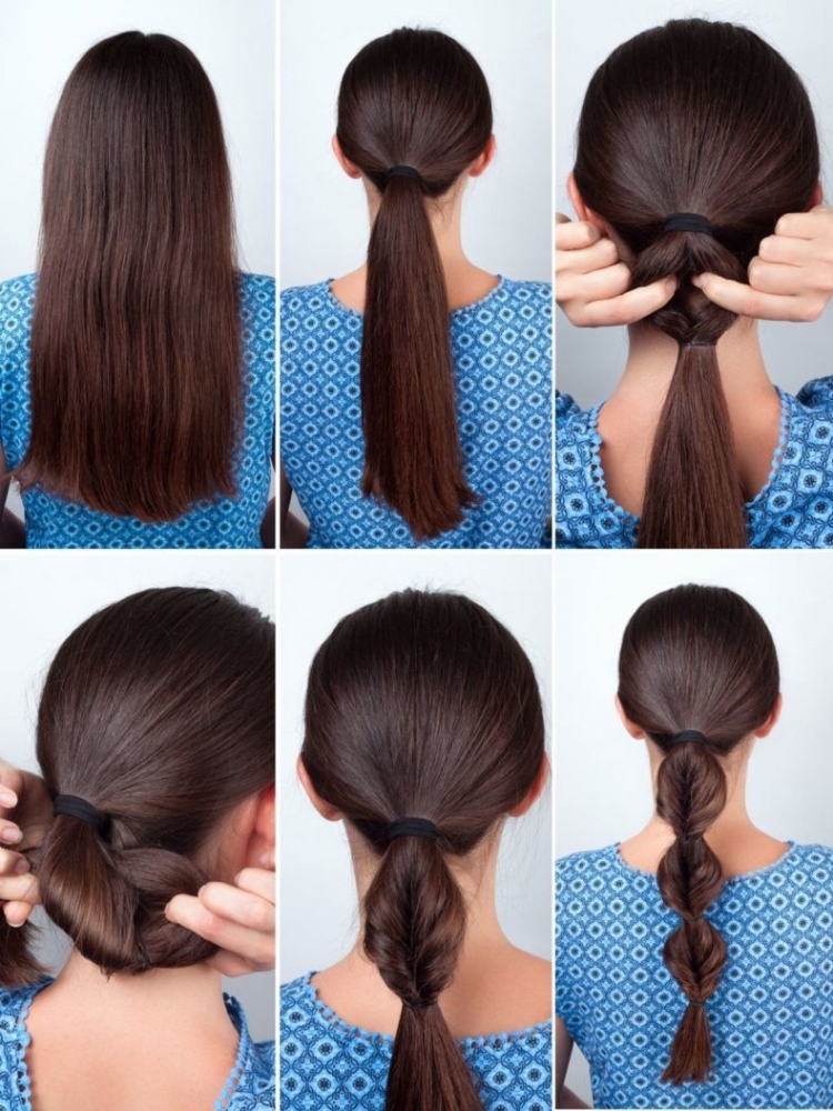 Лёгкие причёски на длинные волосы