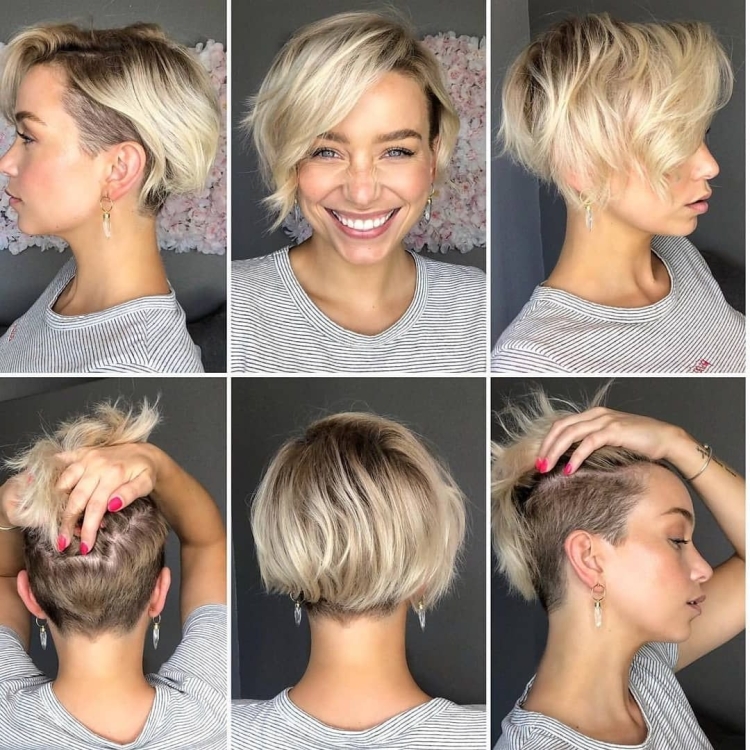 Стрижка короткое Боб каре Пикси